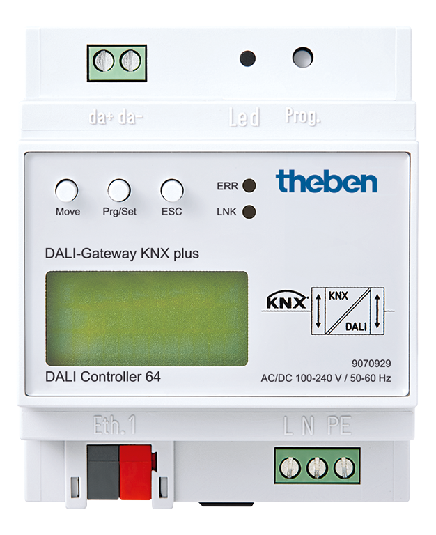 Dali Gateway Knx Plus Appareils Syst Me Knx Gestion Technique Du B Timent Theben